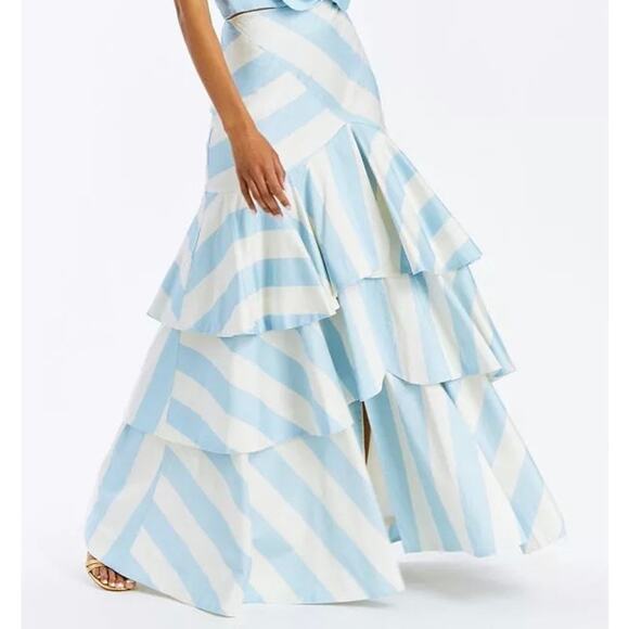 Mestiza New York | Victoria Printed Convertible Gown Skirt - Picture 2 of 4